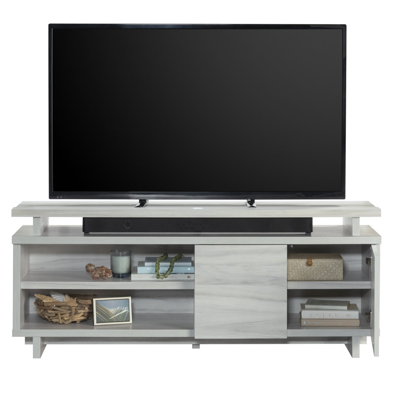 Haze Acacia Gray 59'' Engineered Wood Media Console
