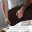 Ensemble de draps-housse en lin brun chocolat Southwest Fine Linens Vilano-134472429-134472433