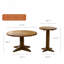 Ensemble de 2 tables basses gigognes, tables de bout et salon