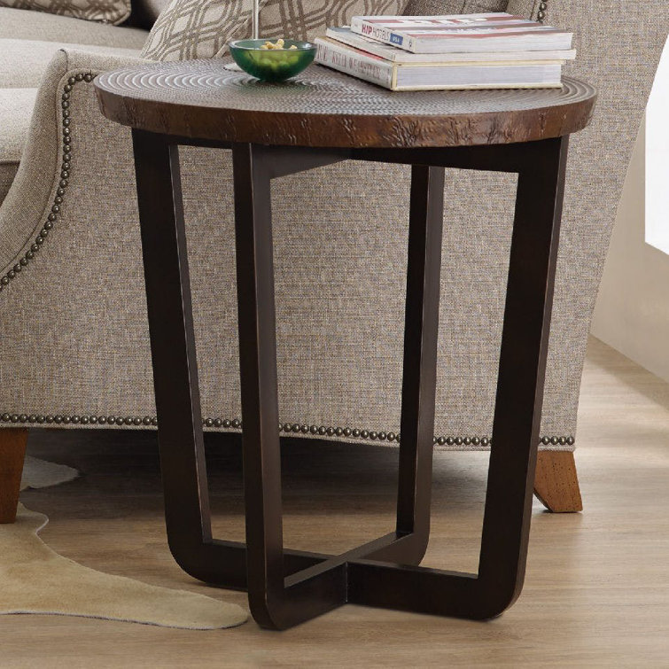 Parkcrest Solid Wood Top End Table