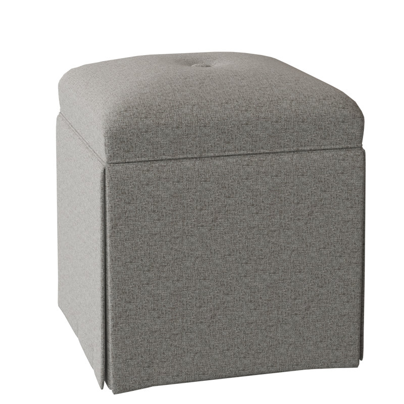 Linden Square Ottoman, Tobacco, Sage (8789 30)