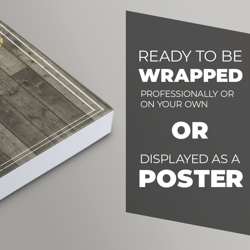 Wooded White Christmas Collection B - Impression sur toile seulement - NON-CADRE, H 18 po x l 12 po