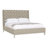 Michael Weiss Upholstered Maple Wingback Bed-129462542-129462549