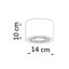 Ritchey Solid Wood Flush Mount