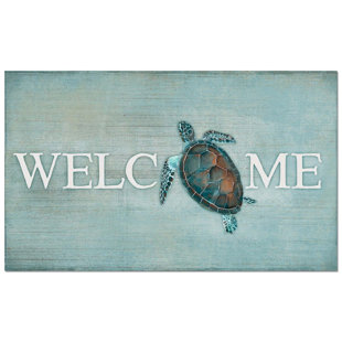 Tapis d'entrée / extérieur Sea Turtle