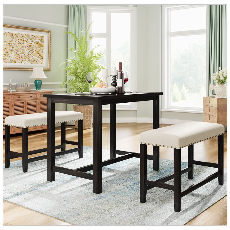 4 - Person Trestle Base Dining Set