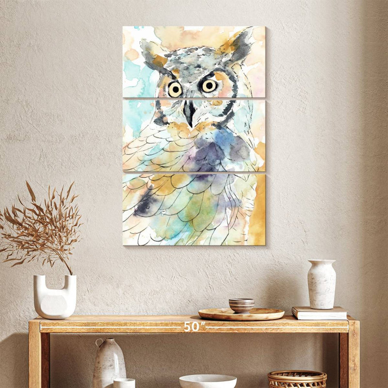 Hibou majestueux Brampt II, H 38 po x l 24 po