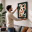 Scattered Forms Geometric - Print-1198365663-1198365662