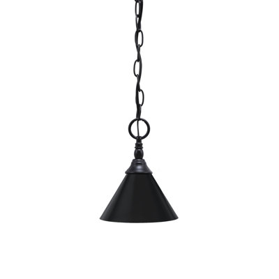 Chain Hung Mini Pendant With Shade