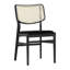 Chaise d'appoint noire Padulsky-1860908208