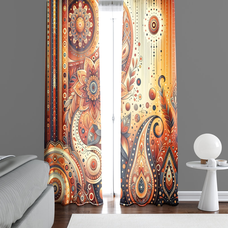Window Curtains, 20" W x 82" L
