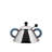 Alessi Michael Graves Design Series Stainless Steel Sugar Bowl with Spoon, Blue-1903974