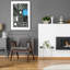 «Block Print II» par Courtney Prahl, art mural en verre acrylique-1879941130