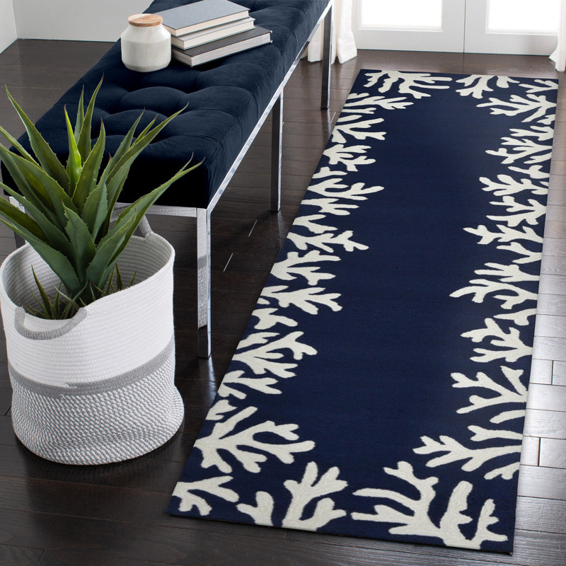 Performance Hand Tufted Indoor / Outdoor Rug, Runner 2' x 8'