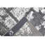 Tapis ivoire / gris / bleu noué à la main-66175275