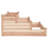 Daviona Wood Raised Garden Bed-469459176