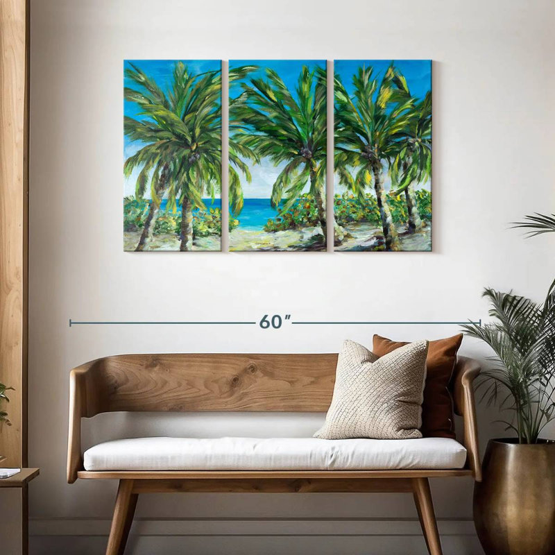 Palmier tropical Gillard Paradise, H 28 po x l 45 po