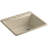 Riverby 25" L x 22" W x 9-5 8" Bar Kitchen Sink with Basin Rack-64615352-11013559