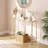 Smajo 40.2" Console Table Tempered Glass Hallway Table-515466068