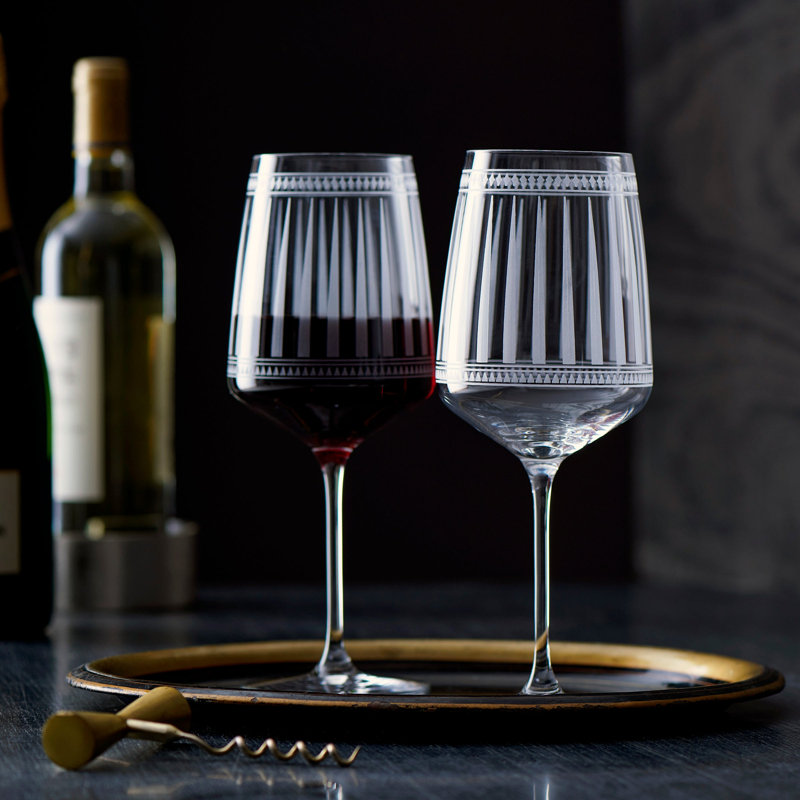 Marrakech Crystal Red Wine Glass