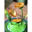 Fontaine de lily en métal calla