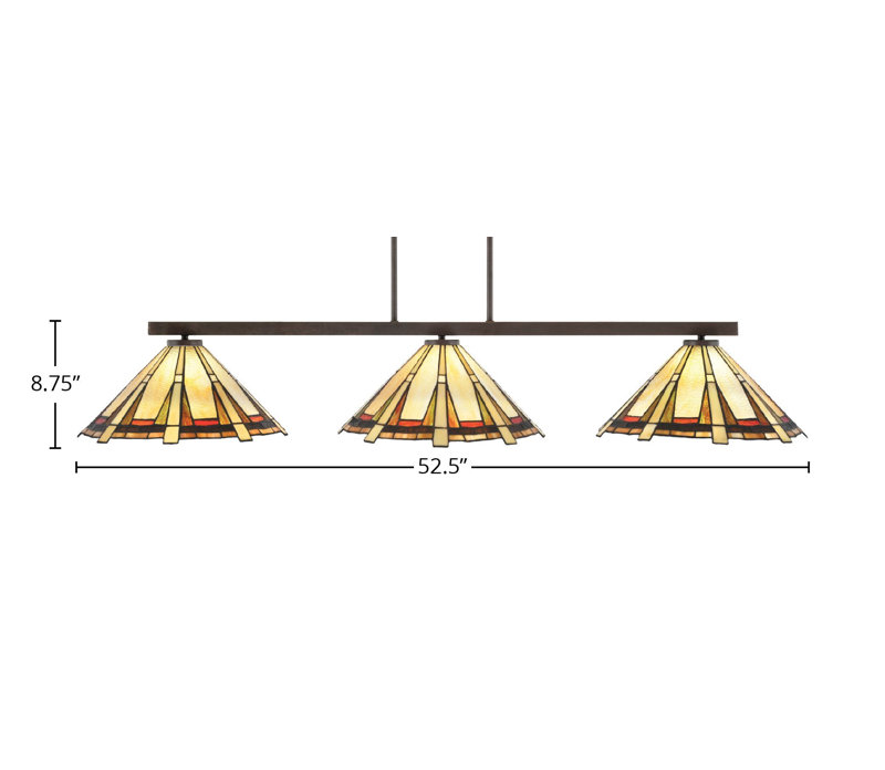 Luminaire suspendu 3 lumières Antwuan