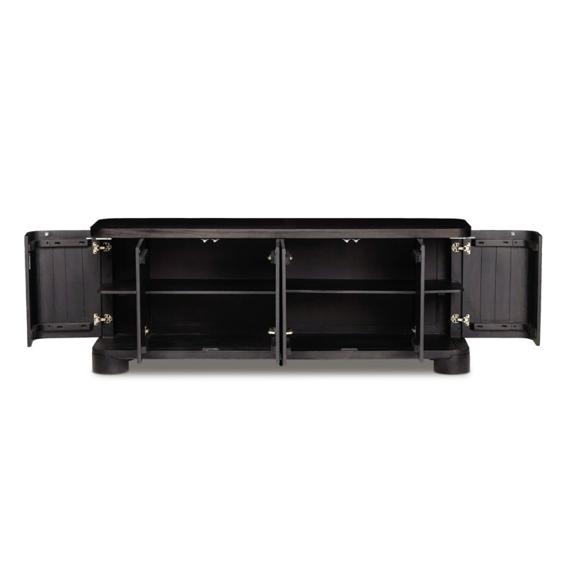 Shevall Sideboard-Carved Black Mango
