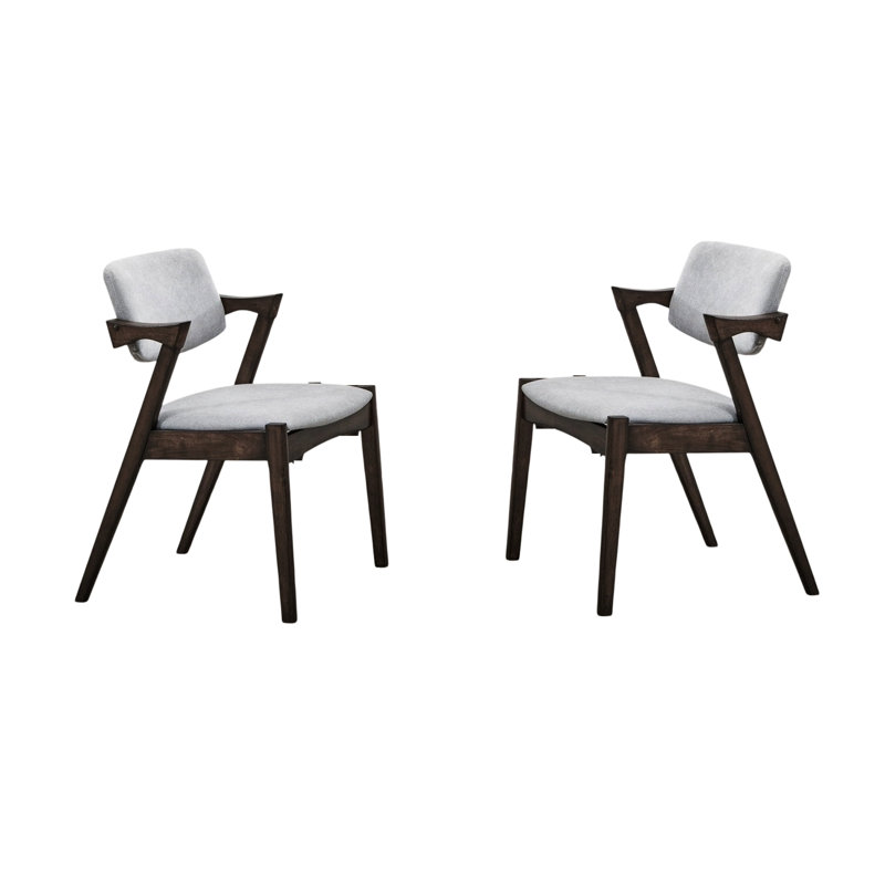 Chaises de salle à manger 2 pièces Kegler Mid-Century Modern