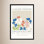 Fleurs de Matisse III Print