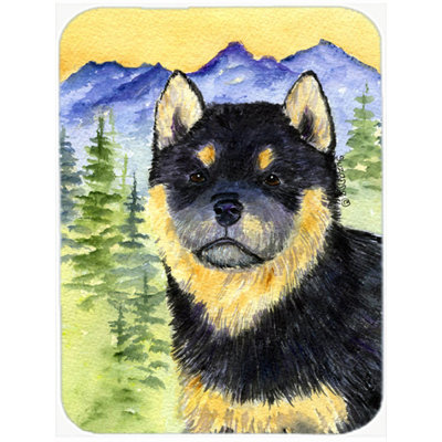 East Urban Home Shiba Inu Glass Cutting Board