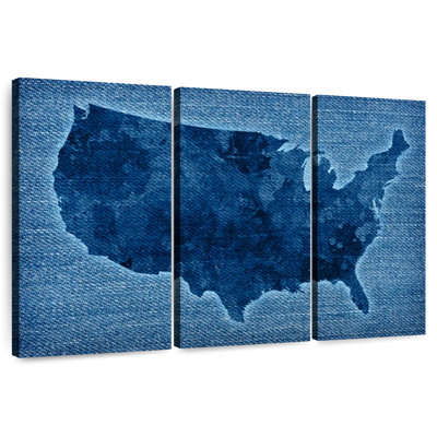 Aliaz Denim USA Map