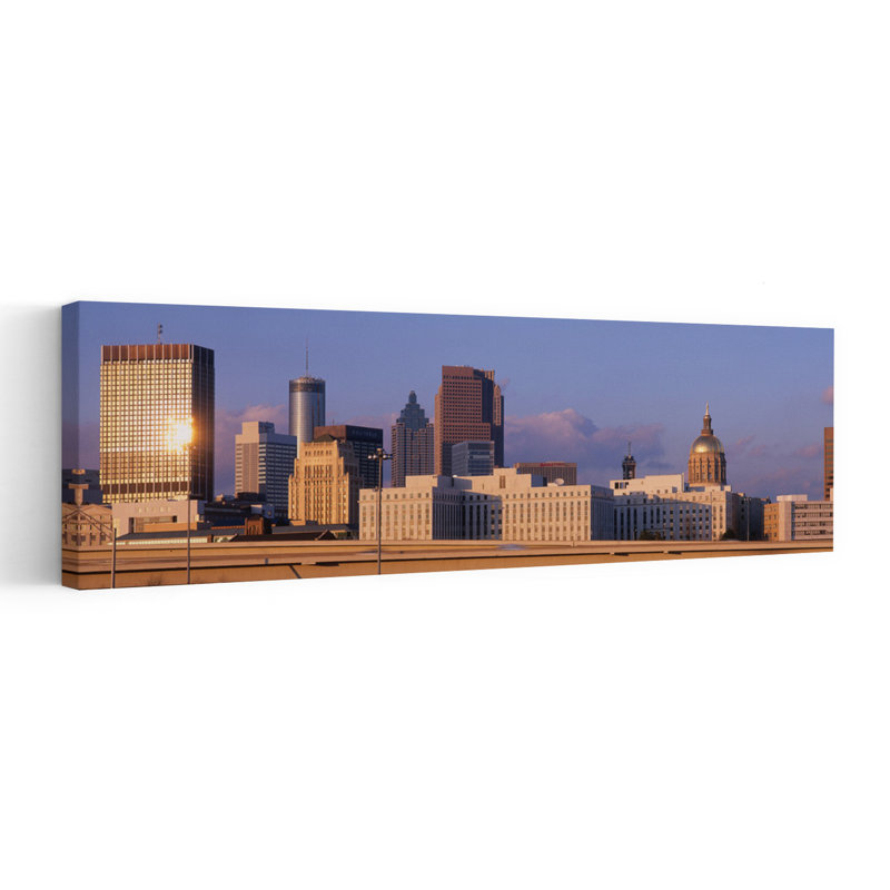 USA Georgia Atlanta by James Schwabel - Wrapped Canvas Panoramic Print, 40.64 cm H x 121.92 cm W