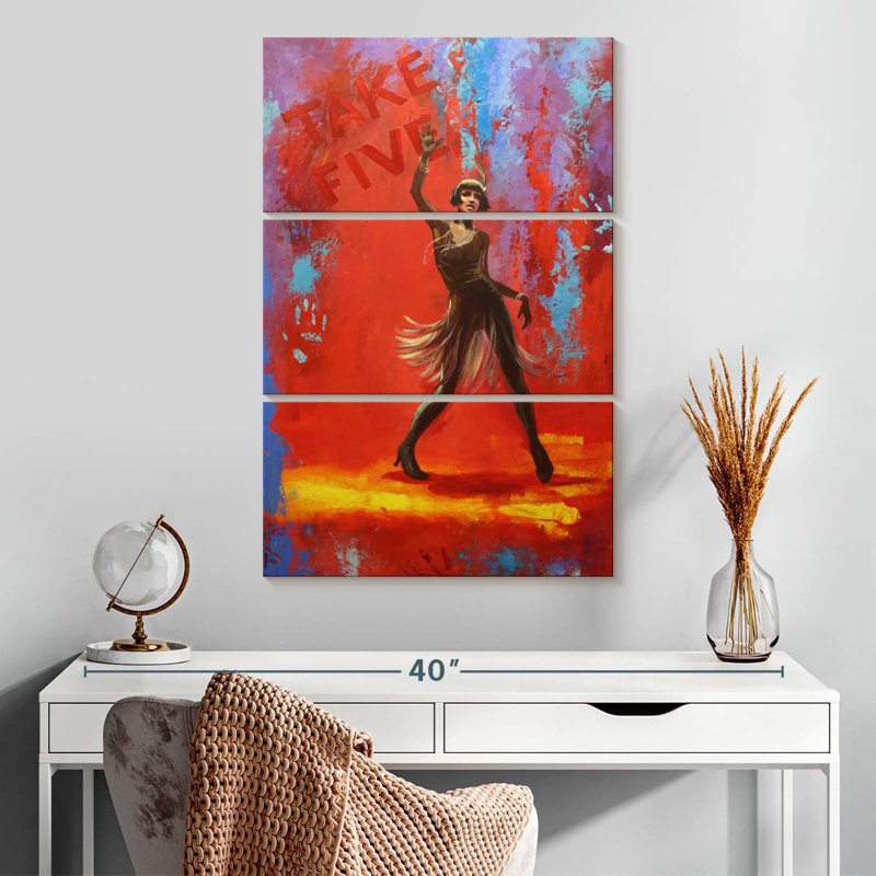 Enn Dancer, 32" H x 20" W