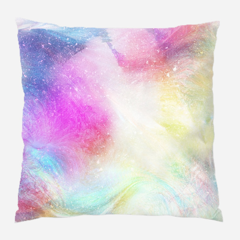 Blandy Outdoor Reversible Throw Pillow, Microsuede, Indoor