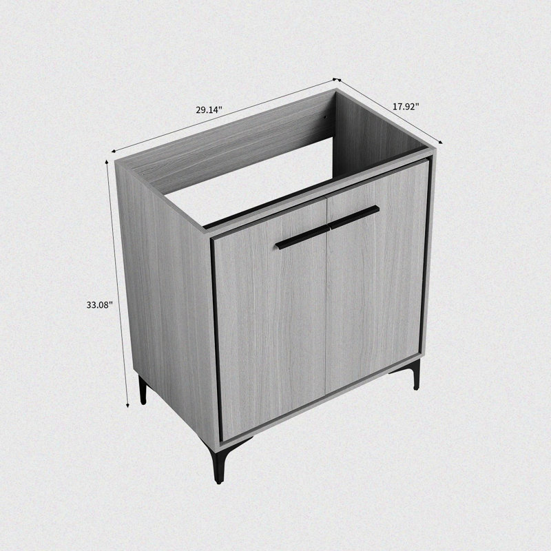 29.1'' Single Bathroom Vanity Base Only