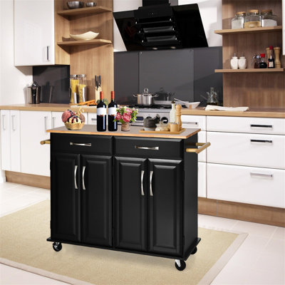 Rudmer 122 cm W Kitchen Island with
