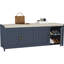 Linen Blend Upholstered Storage Bench-307849438