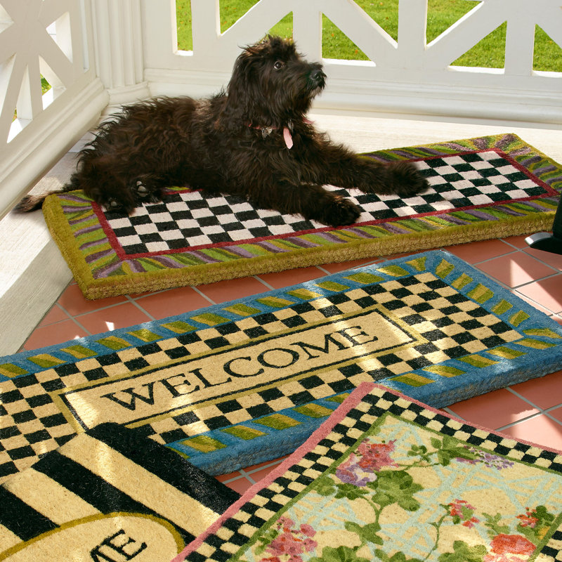 Courtly Check® Entrance Mat, 24" W x 57" L
