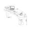 Bureau double caisson en pierre avec tiroirs-791918916-791918919