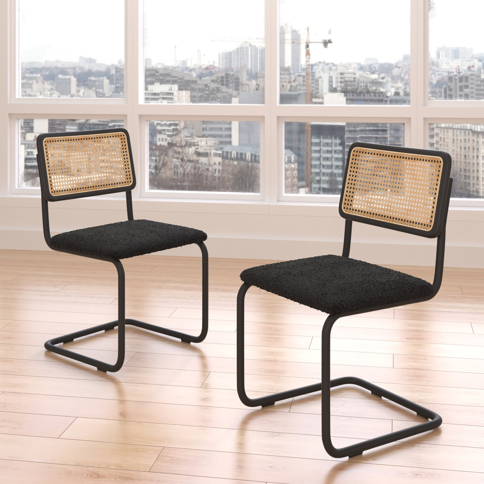 Walsh Dining Chair, Black, Black
