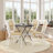Chiles All-Weather Commercial Paris Chairs with Metal Frames-589252008