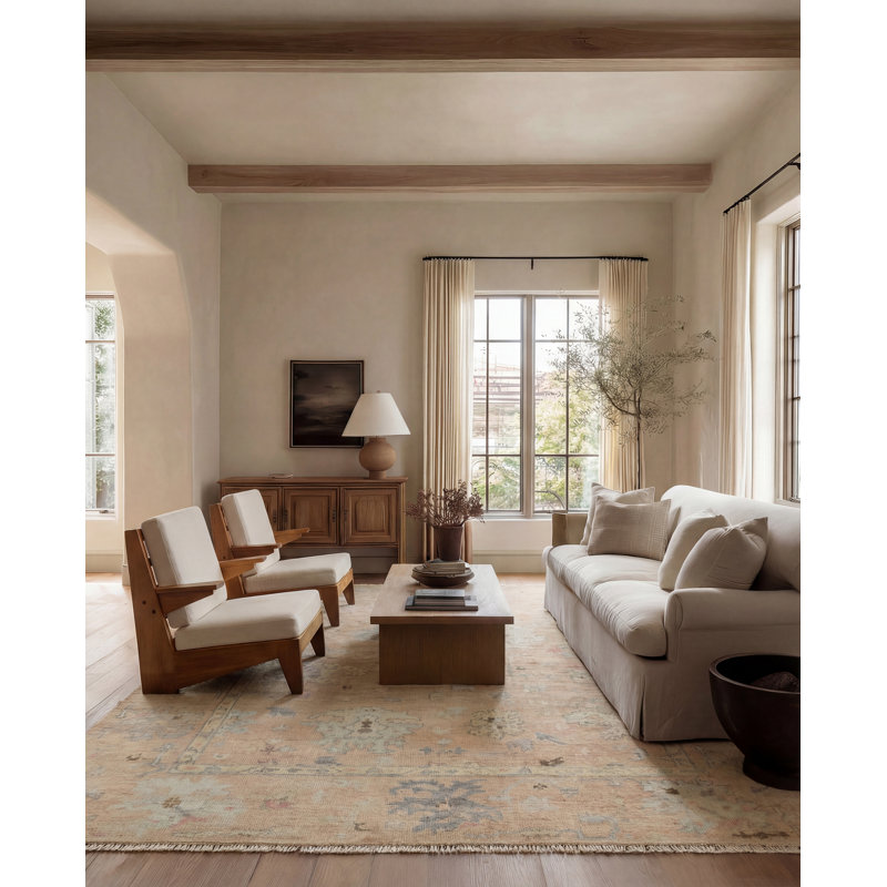 Jaipur Living Ilumina EVE10 Handknot Oriental Orange Area Rug (9'X12'), Rectangle 9' x 12'