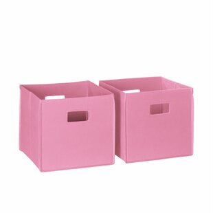 12x12 Storage Cube Bins Pink