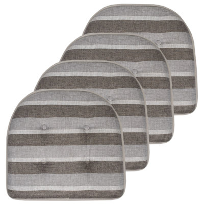 Outdoor Chair Pad -  Sweet Home Collection, BRDFRD-CP-SLBR-4PK
