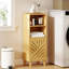 Bamboo Freestanding Bathroom Cabinet