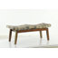 Banc en bois massif Olander