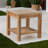 Solid Wood Tray Top End Table