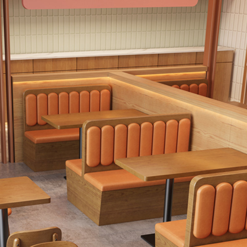 Restaurant Cafe Grill Bar Modern simple bench