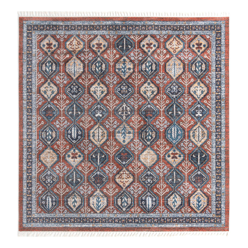Tapis Bungalow Rose Conner Joriann, Carré de 12 pi