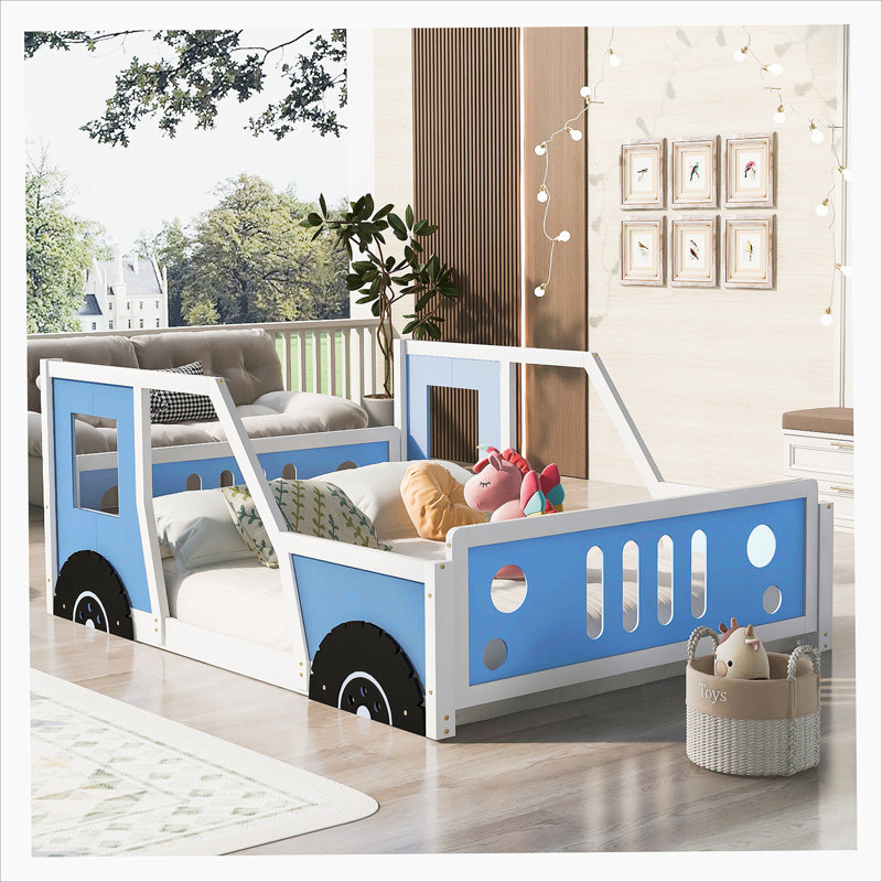 Ansi Kids Full Platform, Blue, Full